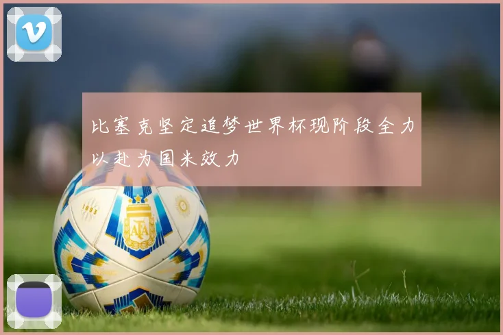 比塞克坚定追梦世界杯现阶段全力以赴为国米效力